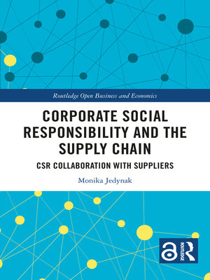 cover image of Corporate Social Responsibility and the Supply Chain